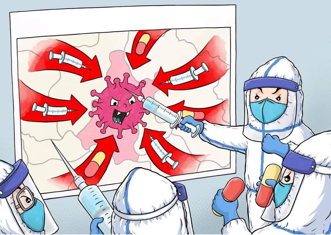 疫情下的漫画世界，2021疫情漫画集锦