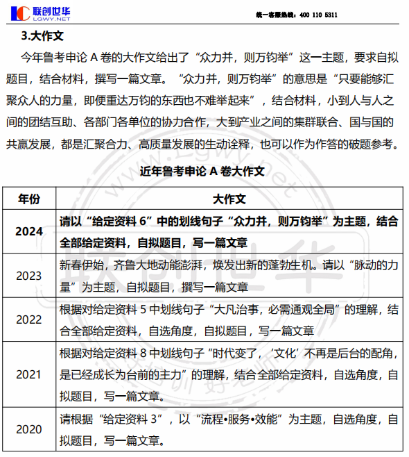 山东省考申论b（山东省考申论B卷2024）