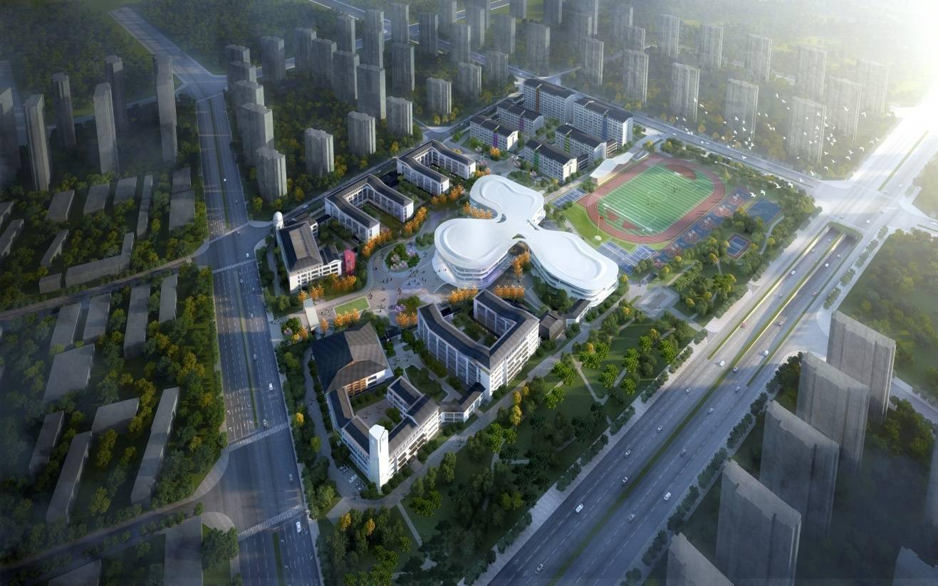 合肥八中官方网站（合肥八中鸟瞰图）