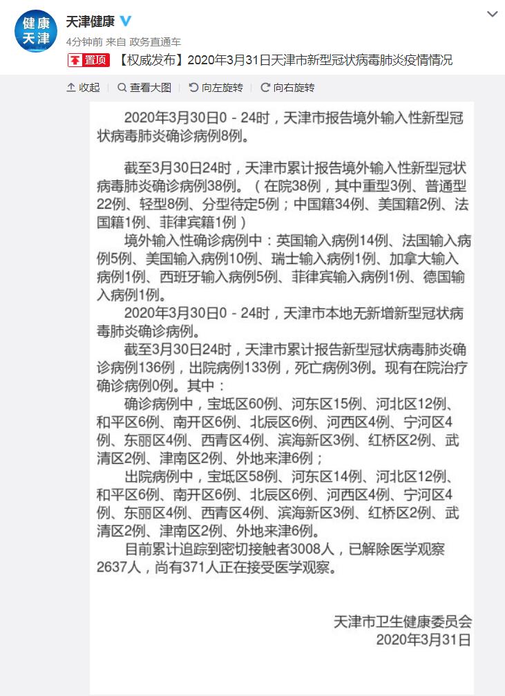 疫情天津死亡人数郑州多少/天津疫情死亡信息