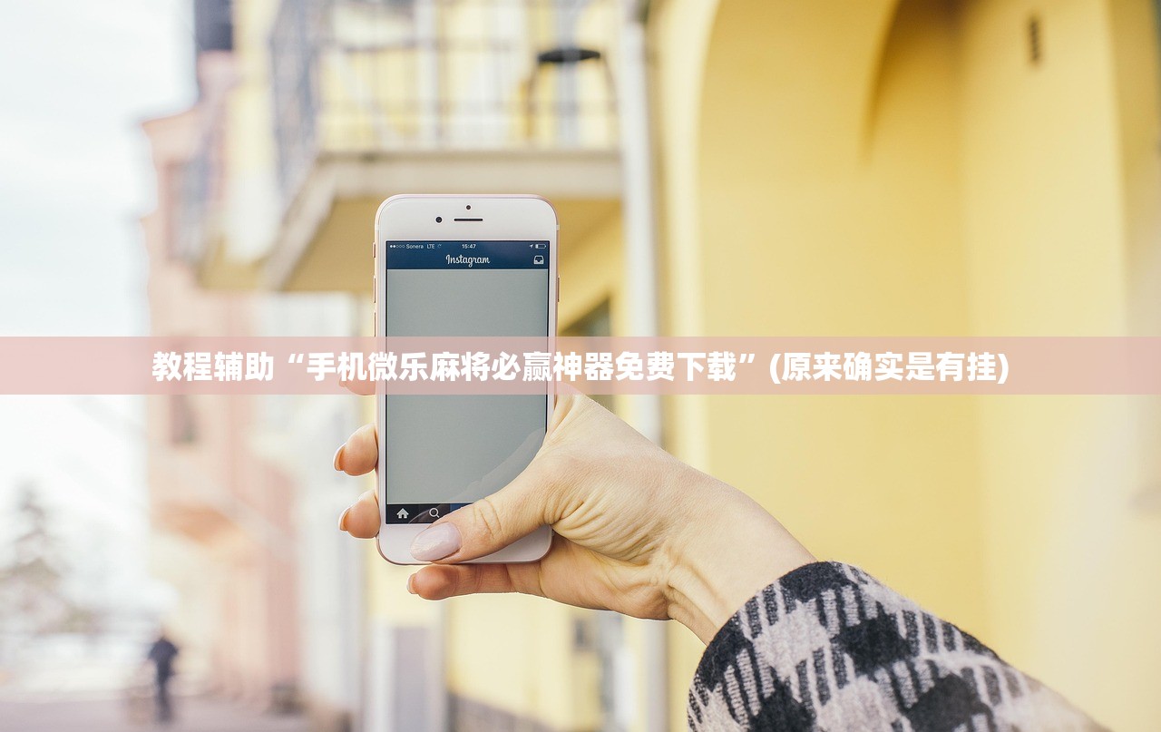 教程辅助“手机微乐麻将必赢神器免费下载”(原来确实是有挂)