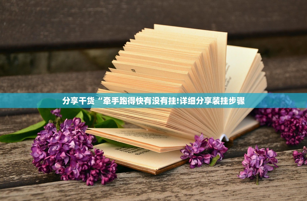 分享干货“牵手跑得快有没有挂!详细分享装挂步骤