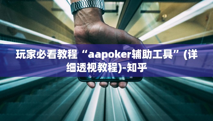 玩家必看教程“aapoker辅助工具”(详细透视教程)-知乎