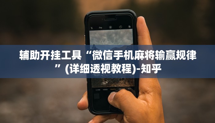 辅助开挂工具“微信手机麻将输赢规律”(详细透视教程)-知乎 辅助开挂工具“微信手机麻将输赢规律”(详细透视教程)-知乎