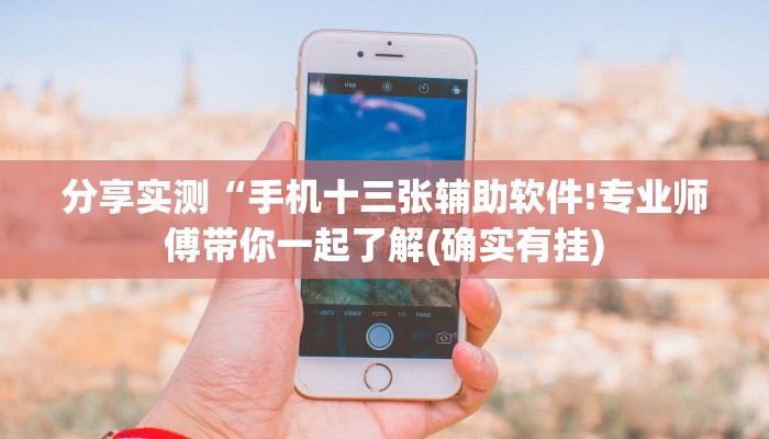 分享实测“手机十三张辅助软件!专业师傅带你一起了解(确实有挂)