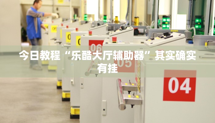 今日教程“乐酷大厅辅助器”其实确实有挂