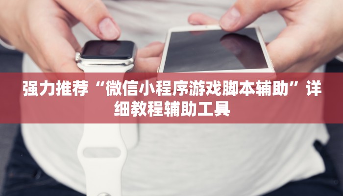 强力推荐“微信小程序游戏脚本辅助”详细教程辅助工具