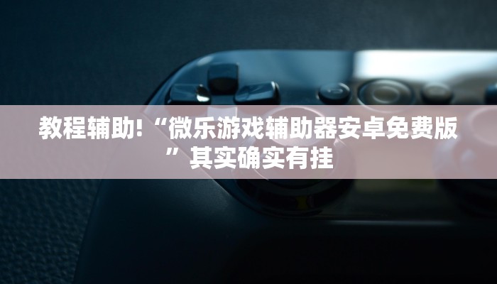 教程辅助!“微乐游戏辅助器安卓免费版”其实确实有挂