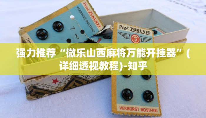 强力推荐“微乐山西麻将万能开挂器”(详细透视教程)-知乎