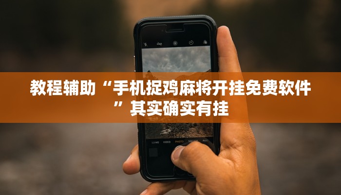 教程辅助“手机捉鸡麻将开挂免费软件”其实确实有挂