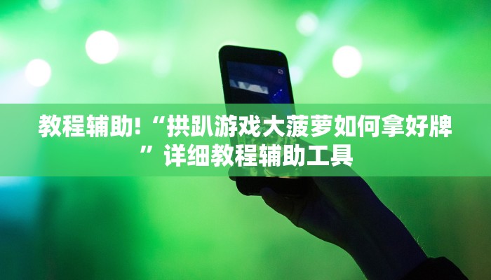 教程辅助!“拱趴游戏大菠萝如何拿好牌”详细教程辅助工具