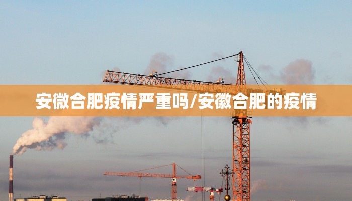 安微合肥疫情严重吗/安徽合肥的疫情