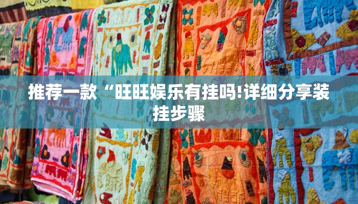 推荐一款“旺旺娱乐有挂吗!详细分享装挂步骤