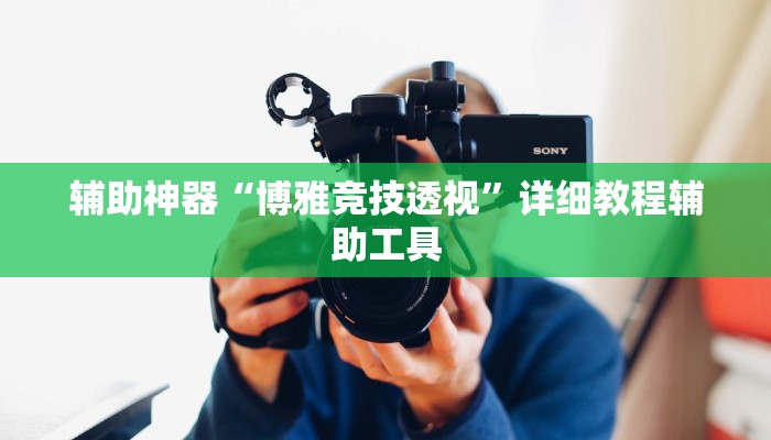 辅助神器“博雅竞技透视”详细教程辅助工具