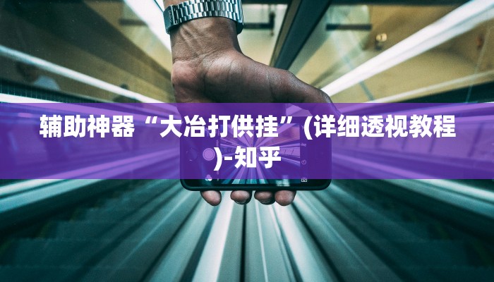 辅助神器“大冶打供挂”(详细透视教程)-知乎