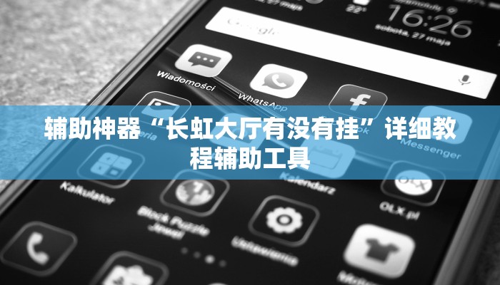 辅助神器“长虹大厅有没有挂”详细教程辅助工具