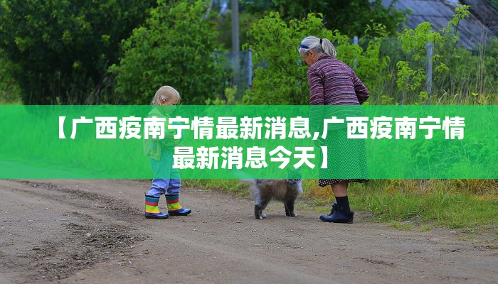【广西疫南宁情最新消息,广西疫南宁情最新消息今天】