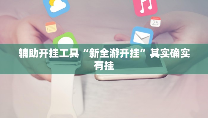 辅助开挂工具“新全游开挂”其实确实有挂