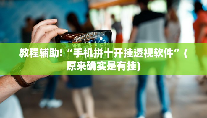 教程辅助!“手机拼十开挂透视软件”(原来确实是有挂)