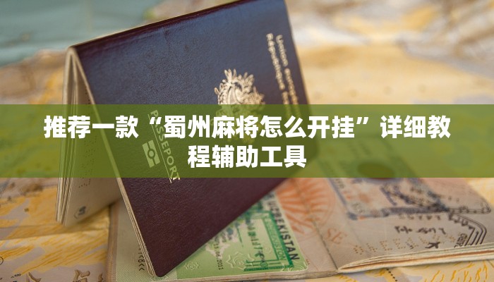 推荐一款“蜀州麻将怎么开挂”详细教程辅助工具