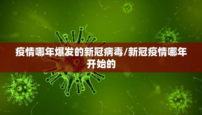 疫情哪年爆发的新冠病毒/新冠疫情哪年开始的