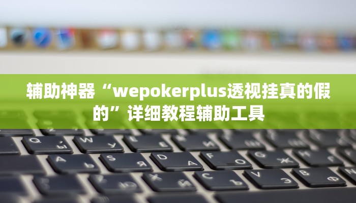 辅助神器“wepokerplus透视挂真的假的”详细教程辅助工具