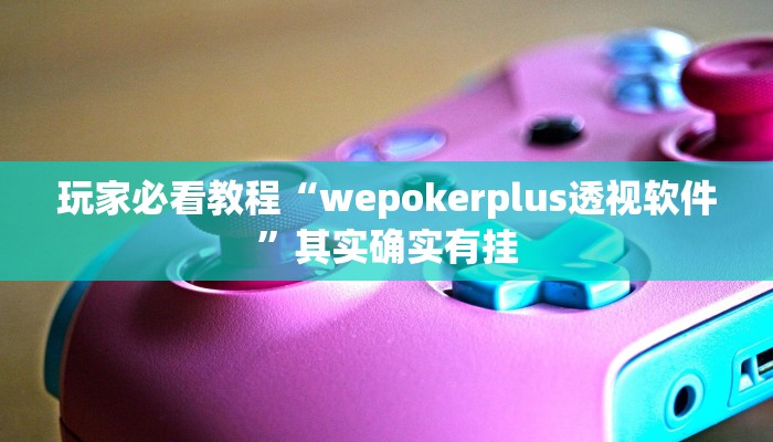 玩家必看教程“wepokerplus透视软件”其实确实有挂