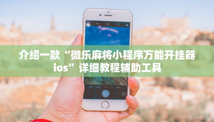 介绍一款“微乐麻将小程序万能开挂器ios”详细教程辅助工具