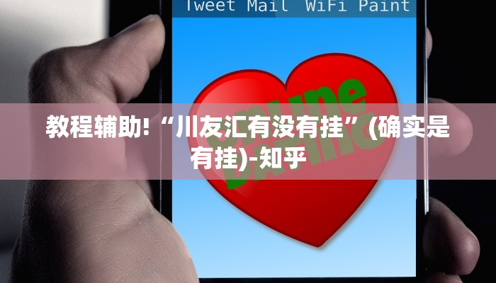 教程辅助!“川友汇有没有挂”(确实是有挂)-知乎