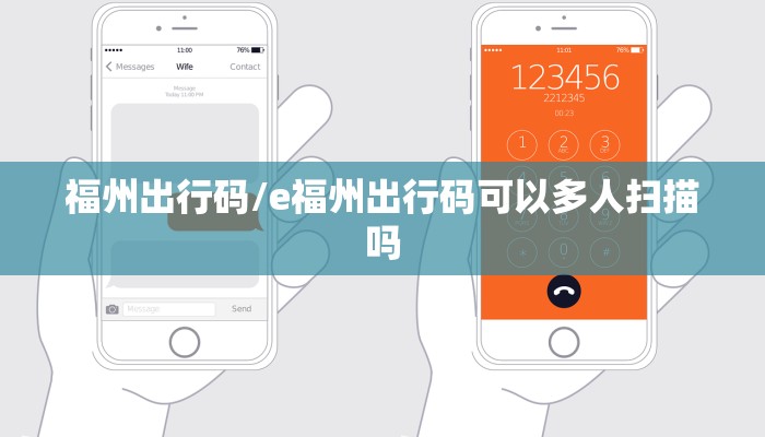 福州出行码/e福州出行码可以多人扫描吗