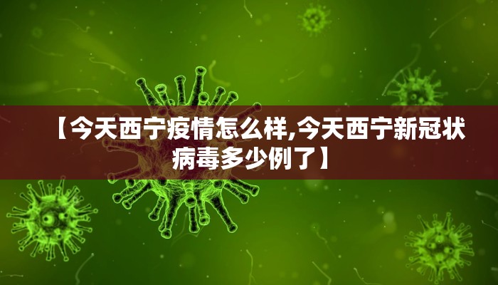 【今天西宁疫情怎么样,今天西宁新冠状病毒多少例了】