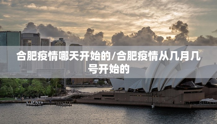 合肥疫情哪天开始的/合肥疫情从几月几号开始的