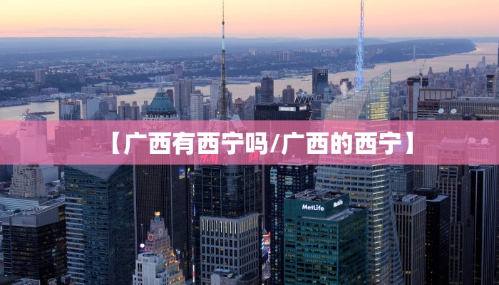 【广西有西宁吗/广西的西宁】
