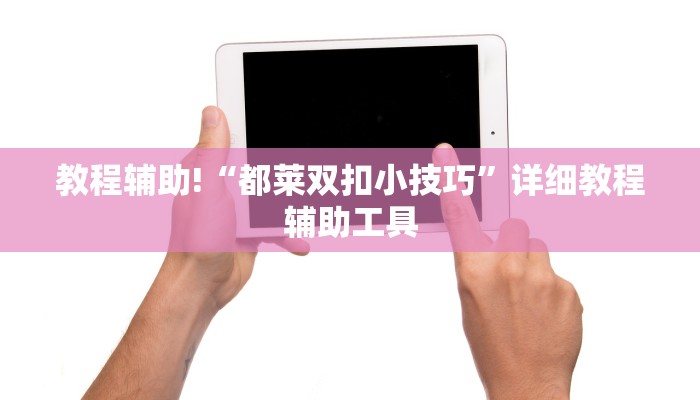 教程辅助!“都莱双扣小技巧”详细教程辅助工具