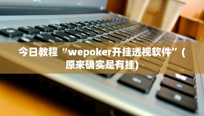 今日教程“wepoker开挂透视软件”(原来确实是有挂)