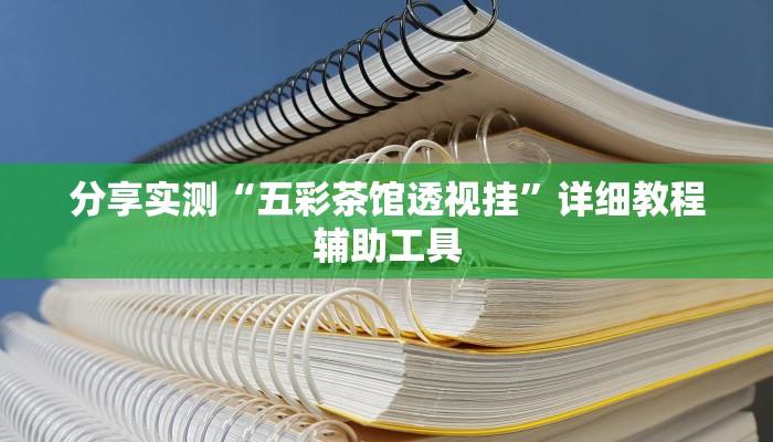 分享实测“五彩茶馆透视挂”详细教程辅助工具