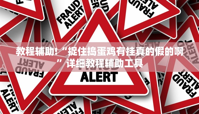 教程辅助!“捉住捣蛋鸡有挂真的假的啊”详细教程辅助工具