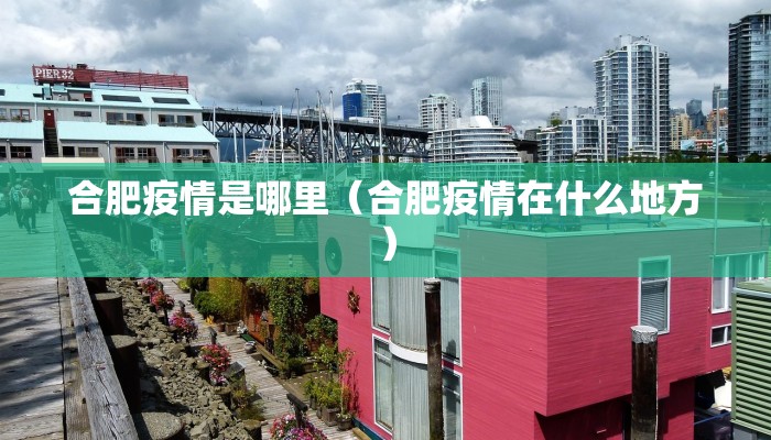 合肥疫情是哪里（合肥疫情在什么地方）