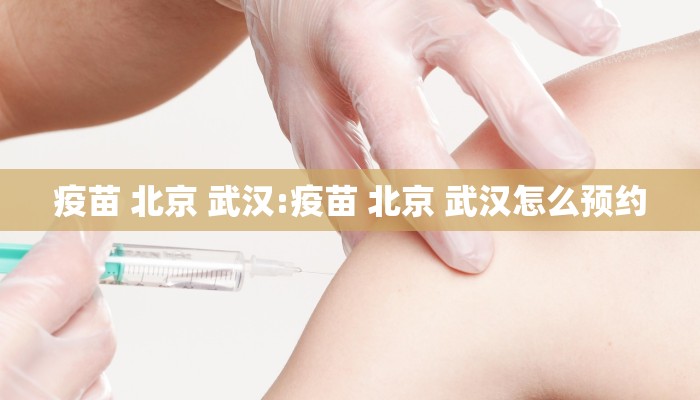 疫苗 北京 武汉:疫苗 北京 武汉怎么预约