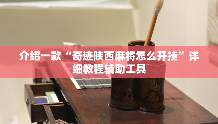 介绍一款“奇迹陕西麻将怎么开挂”详细教程辅助工具