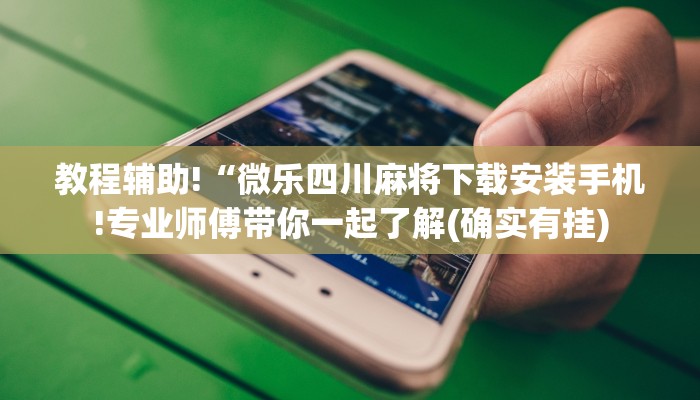 教程辅助!“微乐四川麻将下载安装手机!专业师傅带你一起了解(确实有挂)