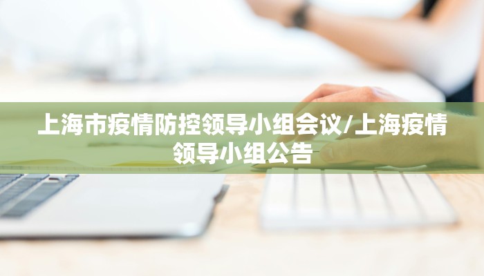 上海市疫情防控领导小组会议/上海疫情领导小组公告