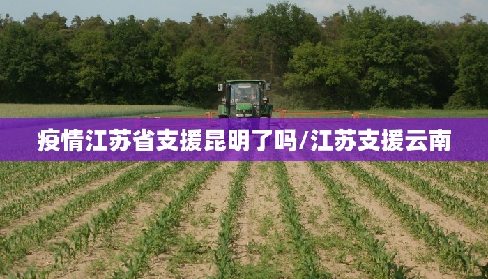 疫情江苏省支援昆明了吗/江苏支援云南