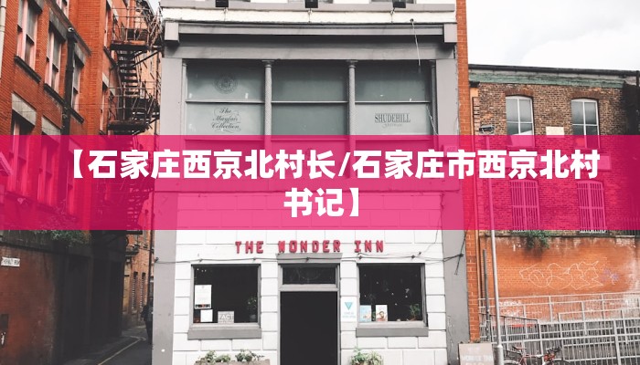 【石家庄西京北村长/石家庄市西京北村书记】