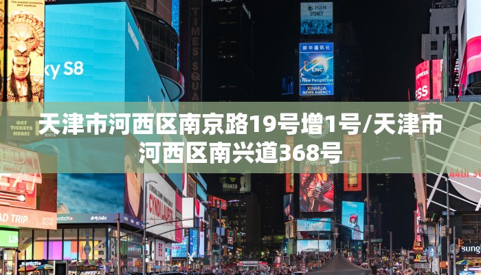 天津市河西区南京路19号增1号/天津市河西区南兴道368号