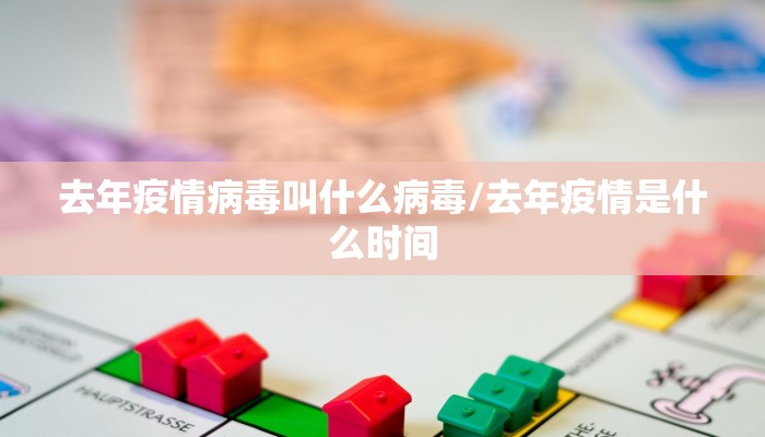 去年疫情病毒叫什么病毒/去年疫情是什么时间