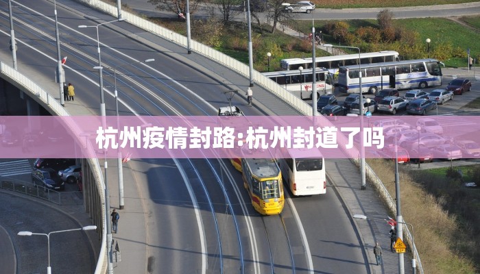 杭州疫情封路:杭州封道了吗