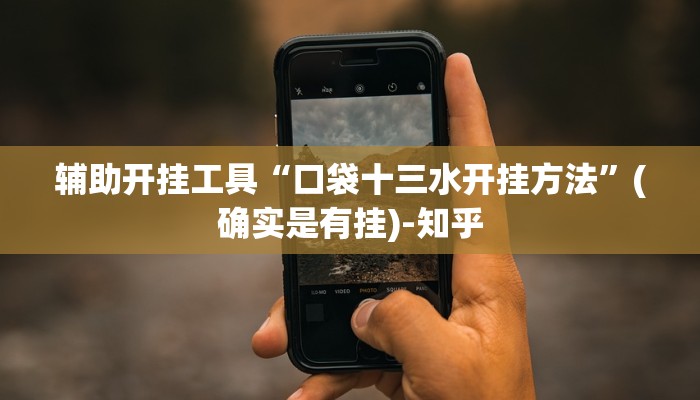 辅助开挂工具“口袋十三水开挂方法”(确实是有挂)-知乎