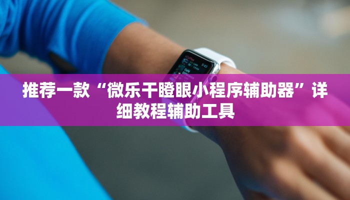推荐一款“微乐干瞪眼小程序辅助器”详细教程辅助工具