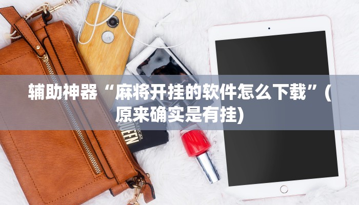 辅助神器“麻将开挂的软件怎么下载”(原来确实是有挂)